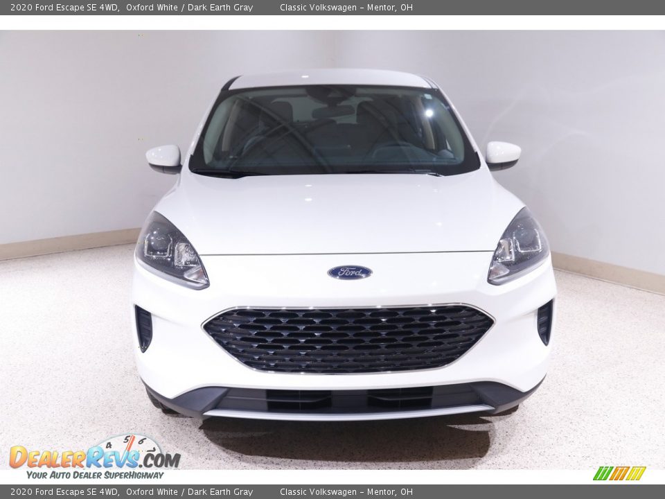 2020 Ford Escape SE 4WD Oxford White / Dark Earth Gray Photo #2