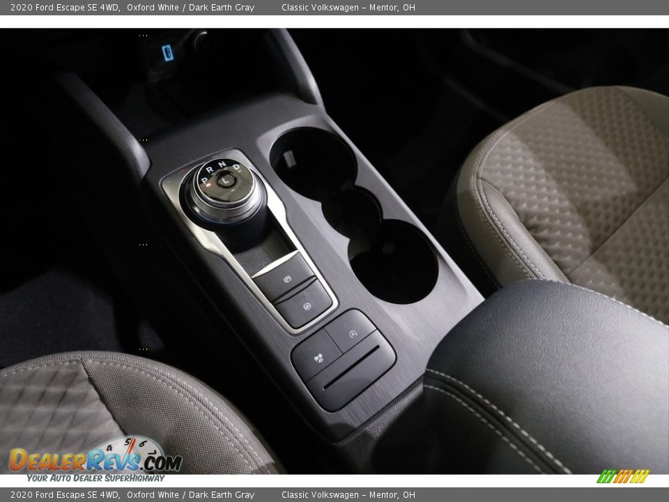 2020 Ford Escape SE 4WD Oxford White / Dark Earth Gray Photo #13