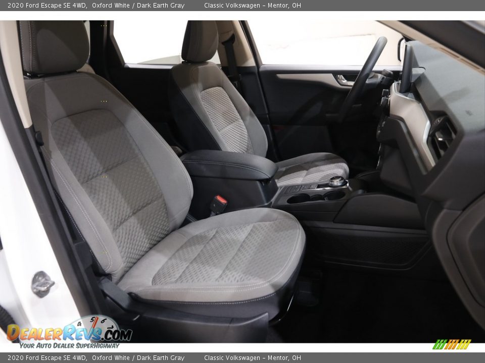 2020 Ford Escape SE 4WD Oxford White / Dark Earth Gray Photo #14