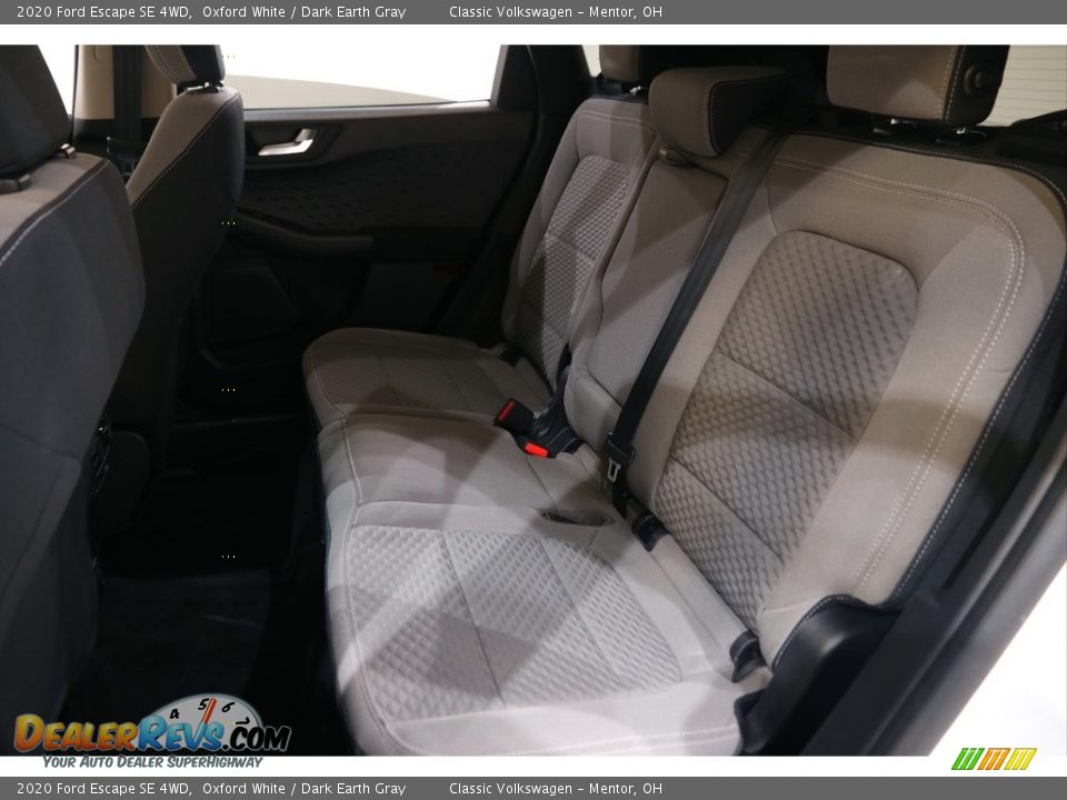 2020 Ford Escape SE 4WD Oxford White / Dark Earth Gray Photo #16