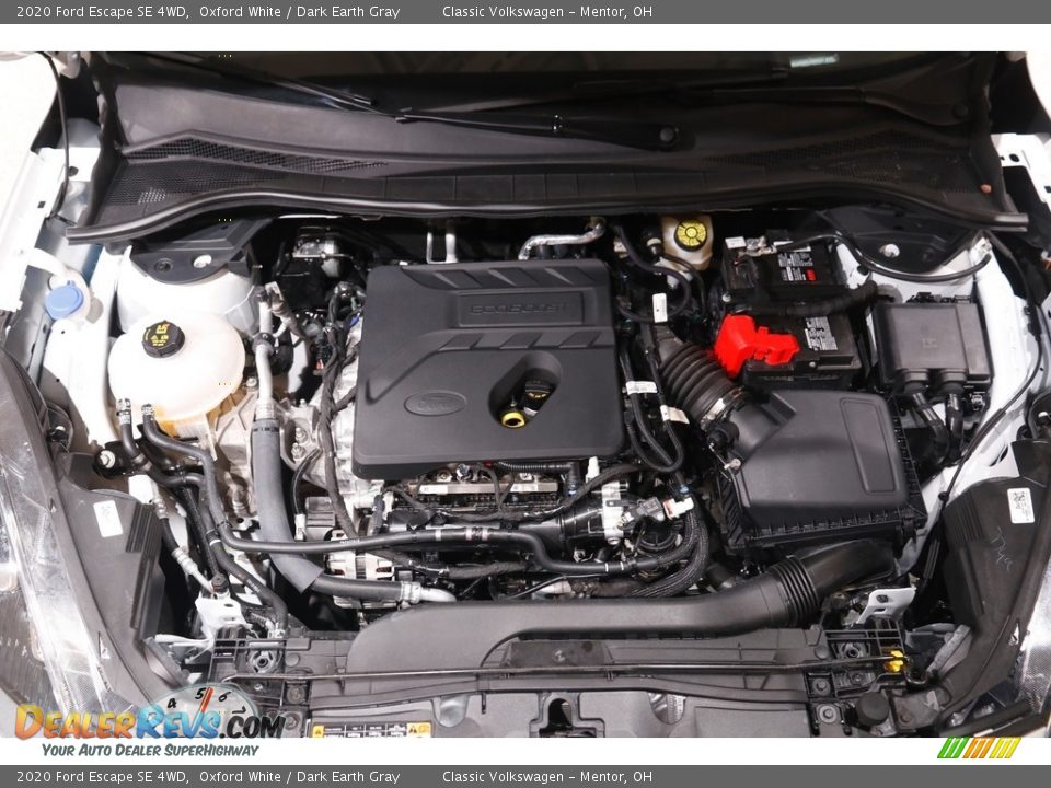 2020 Ford Escape SE 4WD Oxford White / Dark Earth Gray Photo #18
