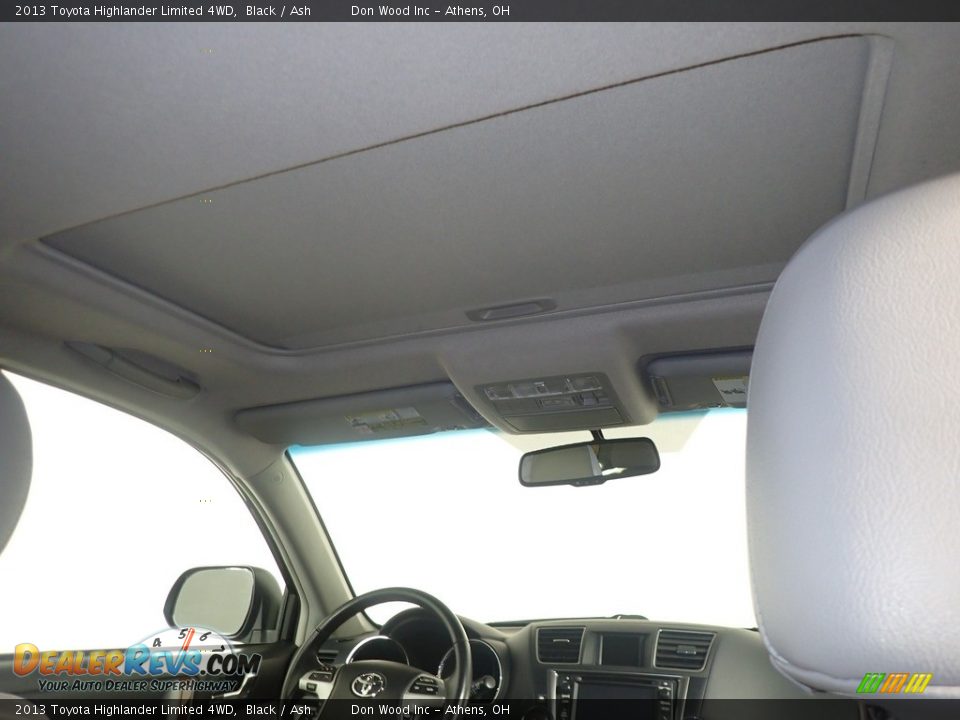 2013 Toyota Highlander Limited 4WD Black / Ash Photo #2