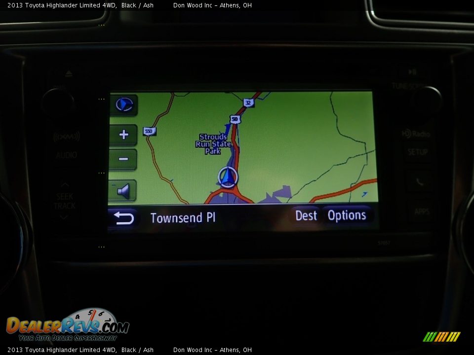 2013 Toyota Highlander Limited 4WD Black / Ash Photo #4