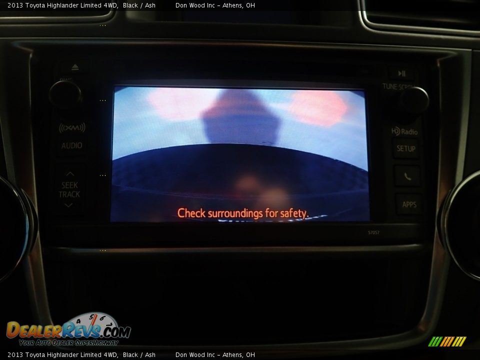 2013 Toyota Highlander Limited 4WD Black / Ash Photo #5