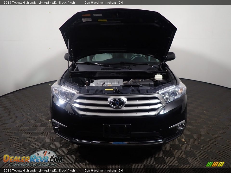 2013 Toyota Highlander Limited 4WD Black / Ash Photo #9