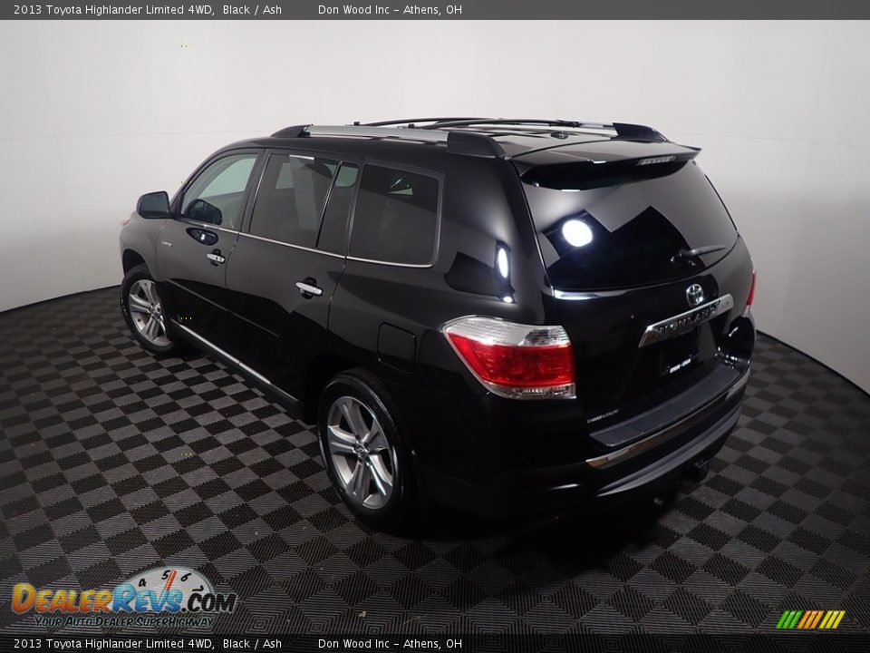 2013 Toyota Highlander Limited 4WD Black / Ash Photo #15