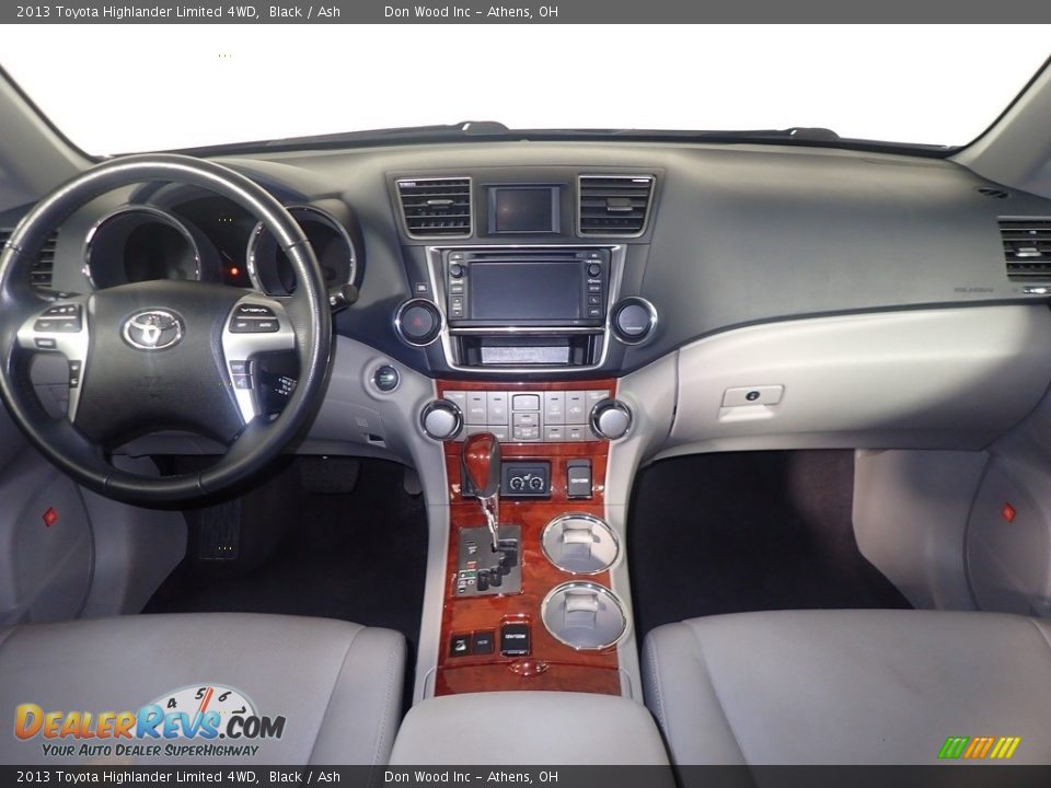 2013 Toyota Highlander Limited 4WD Black / Ash Photo #29