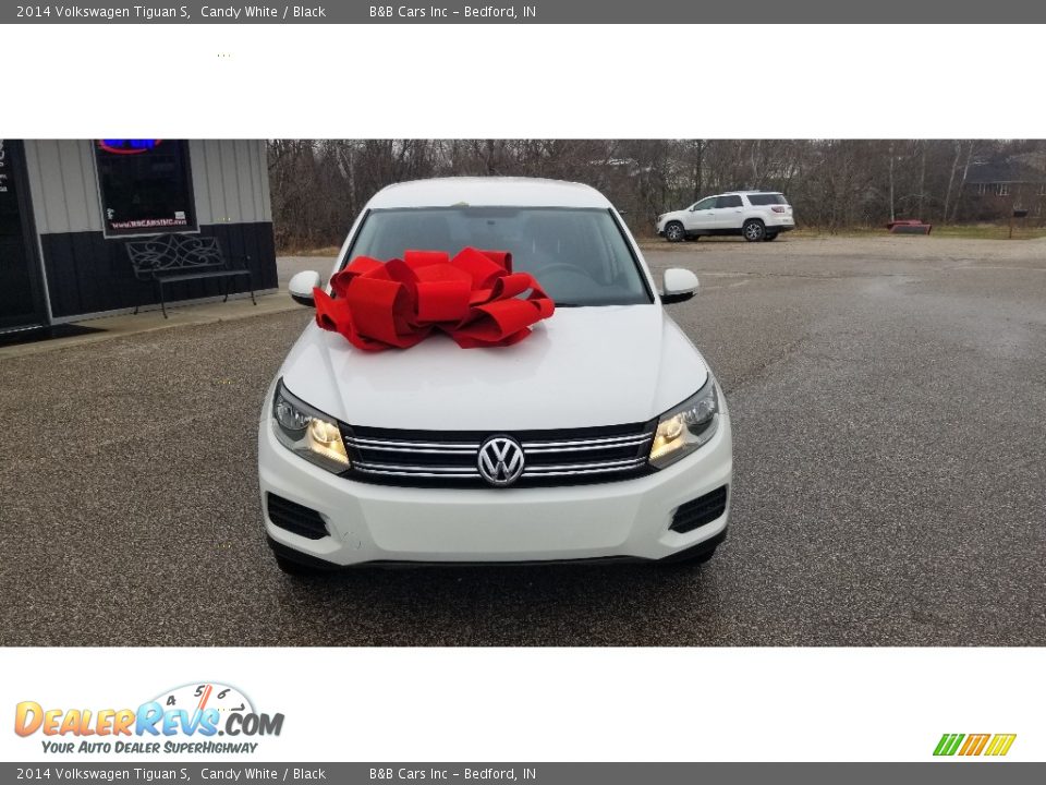 2014 Volkswagen Tiguan S Candy White / Black Photo #2