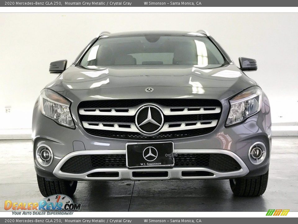 2020 Mercedes-Benz GLA 250 Mountain Grey Metallic / Crystal Gray Photo #2