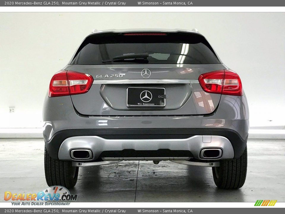 2020 Mercedes-Benz GLA 250 Mountain Grey Metallic / Crystal Gray Photo #3