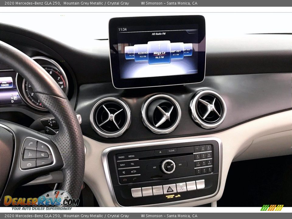 2020 Mercedes-Benz GLA 250 Mountain Grey Metallic / Crystal Gray Photo #5