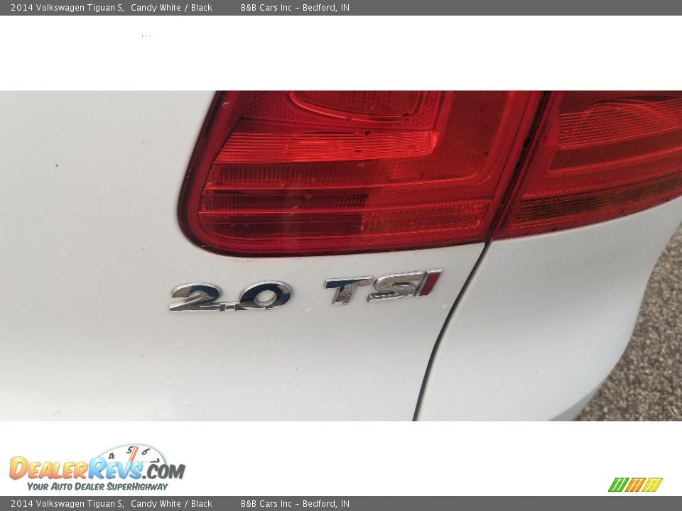 2014 Volkswagen Tiguan S Candy White / Black Photo #8