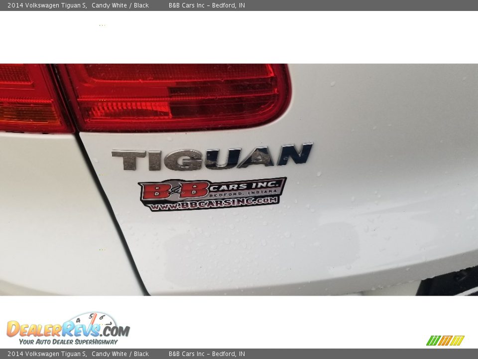 2014 Volkswagen Tiguan S Candy White / Black Photo #9