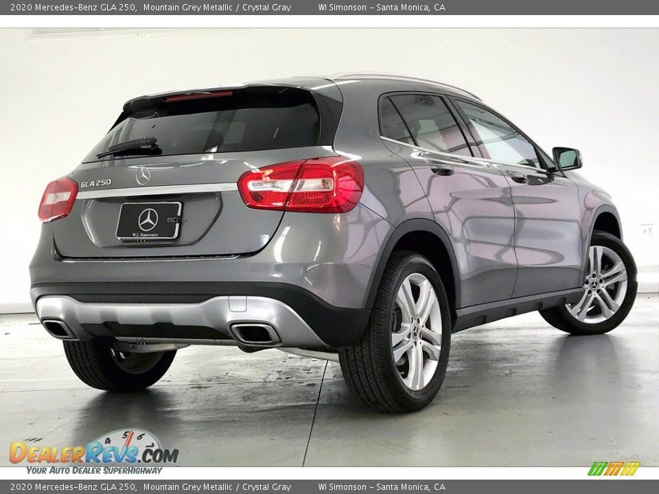 2020 Mercedes-Benz GLA 250 Mountain Grey Metallic / Crystal Gray Photo #13