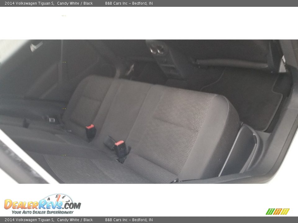 2014 Volkswagen Tiguan S Candy White / Black Photo #20