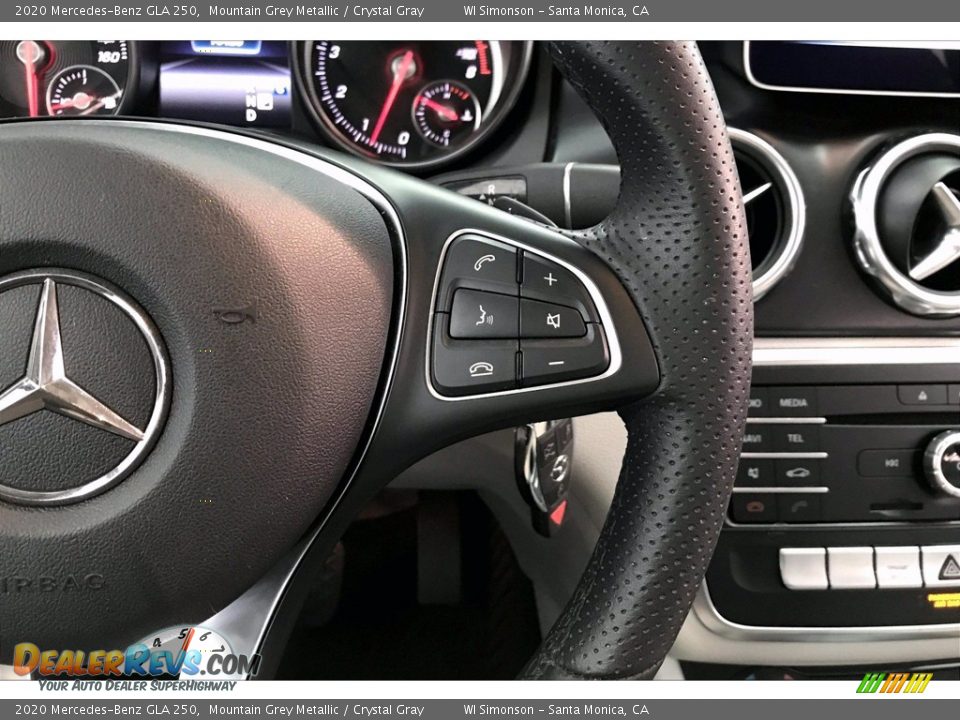 2020 Mercedes-Benz GLA 250 Mountain Grey Metallic / Crystal Gray Photo #22