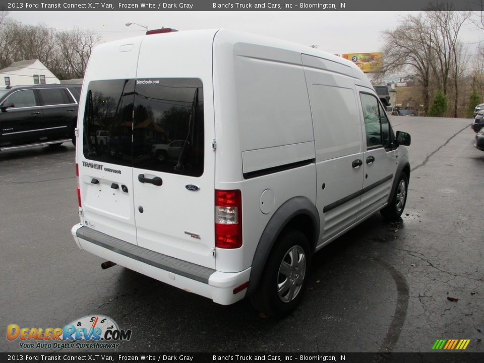 2013 Ford Transit Connect XLT Van Frozen White / Dark Gray Photo #4