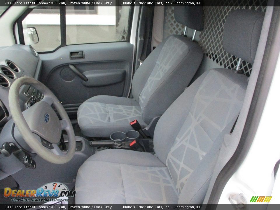 2013 Ford Transit Connect XLT Van Frozen White / Dark Gray Photo #7