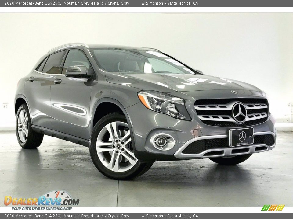 2020 Mercedes-Benz GLA 250 Mountain Grey Metallic / Crystal Gray Photo #34