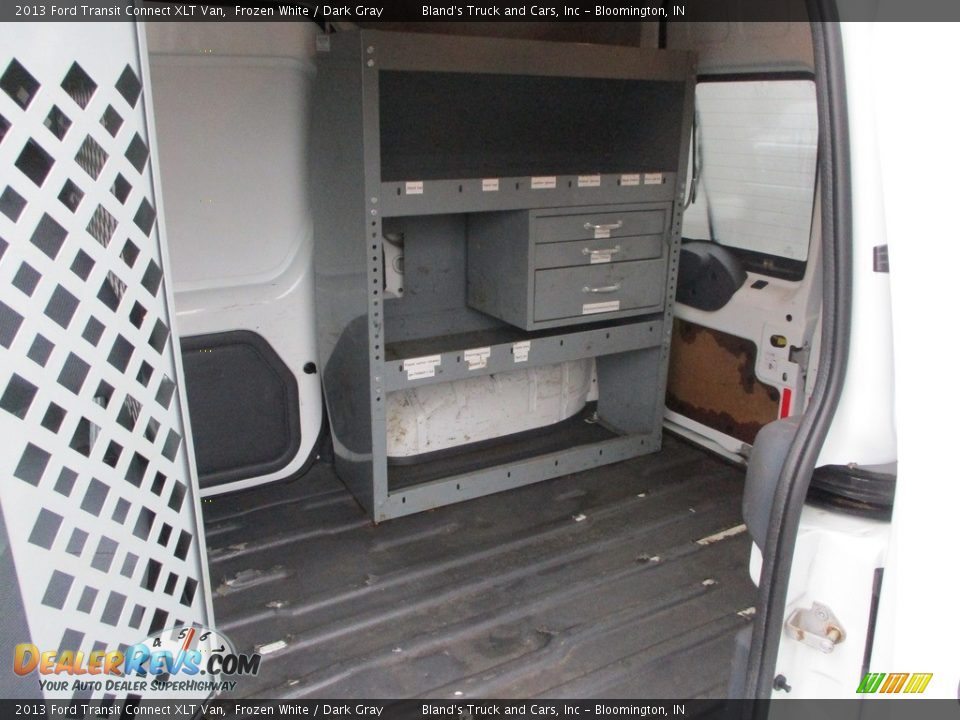 2013 Ford Transit Connect XLT Van Frozen White / Dark Gray Photo #17