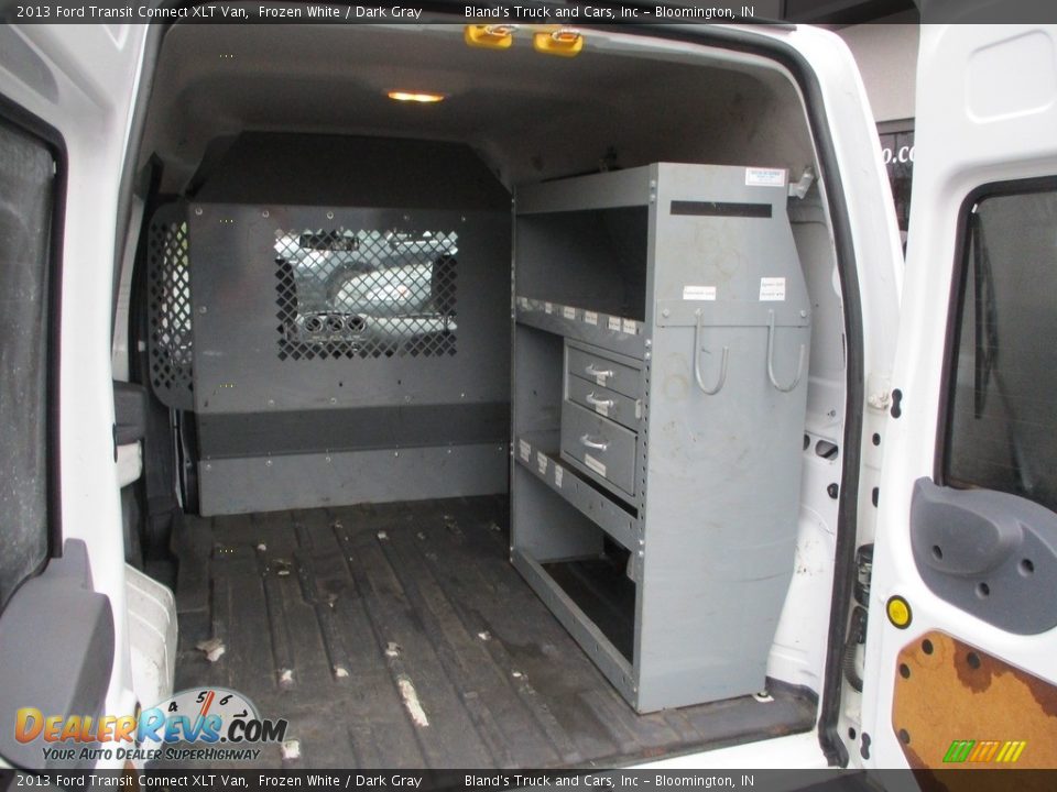 2013 Ford Transit Connect XLT Van Frozen White / Dark Gray Photo #18