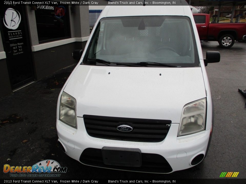 2013 Ford Transit Connect XLT Van Frozen White / Dark Gray Photo #19