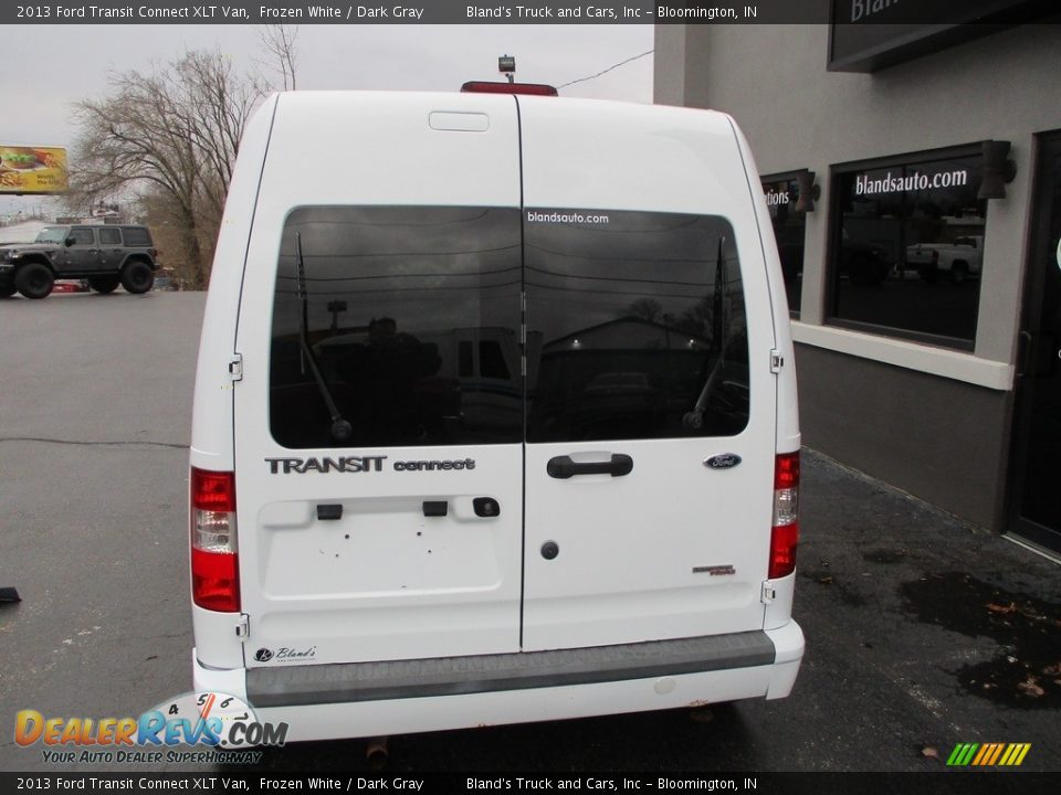 2013 Ford Transit Connect XLT Van Frozen White / Dark Gray Photo #21