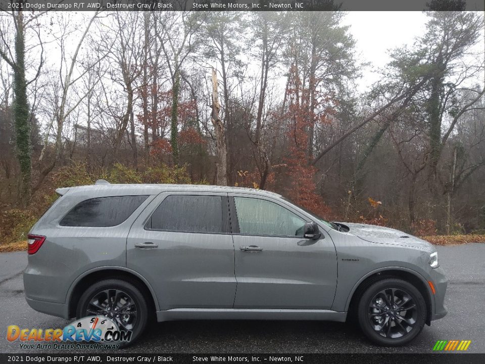 2021 Dodge Durango R/T AWD Destroyer Gray / Black Photo #5