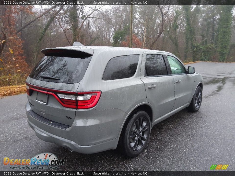 2021 Dodge Durango R/T AWD Destroyer Gray / Black Photo #6