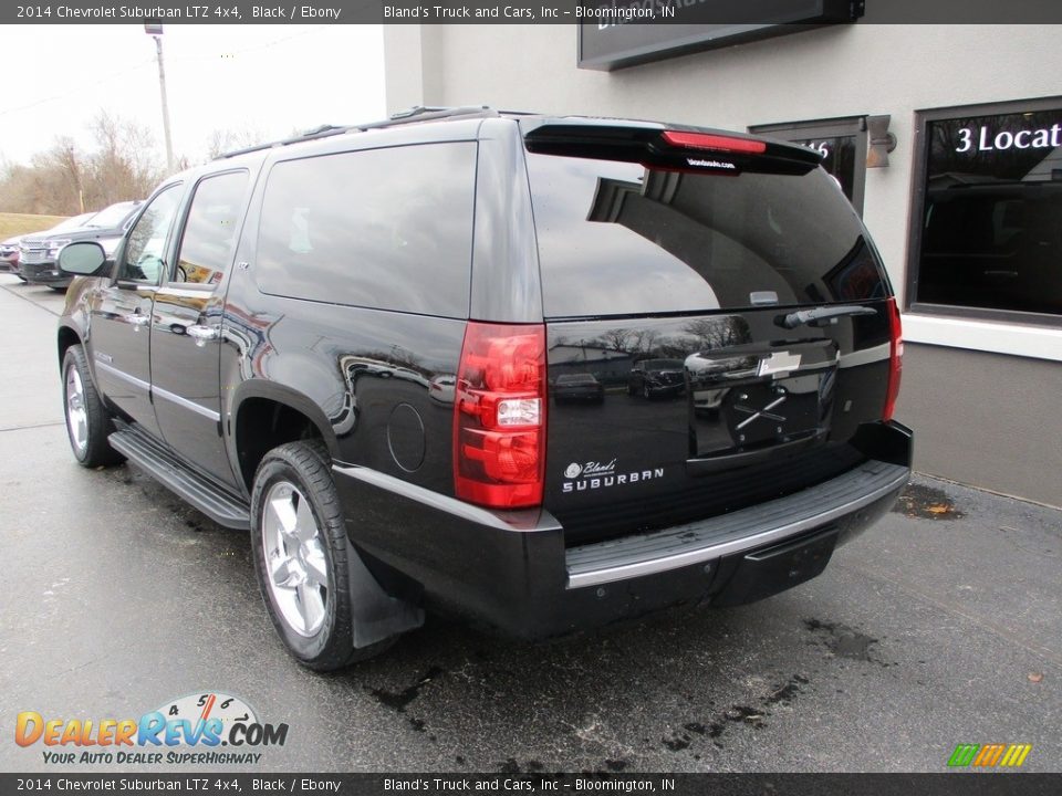 2014 Chevrolet Suburban LTZ 4x4 Black / Ebony Photo #3