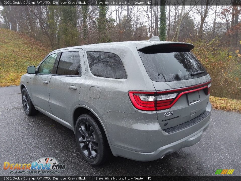 2021 Dodge Durango R/T AWD Destroyer Gray / Black Photo #8