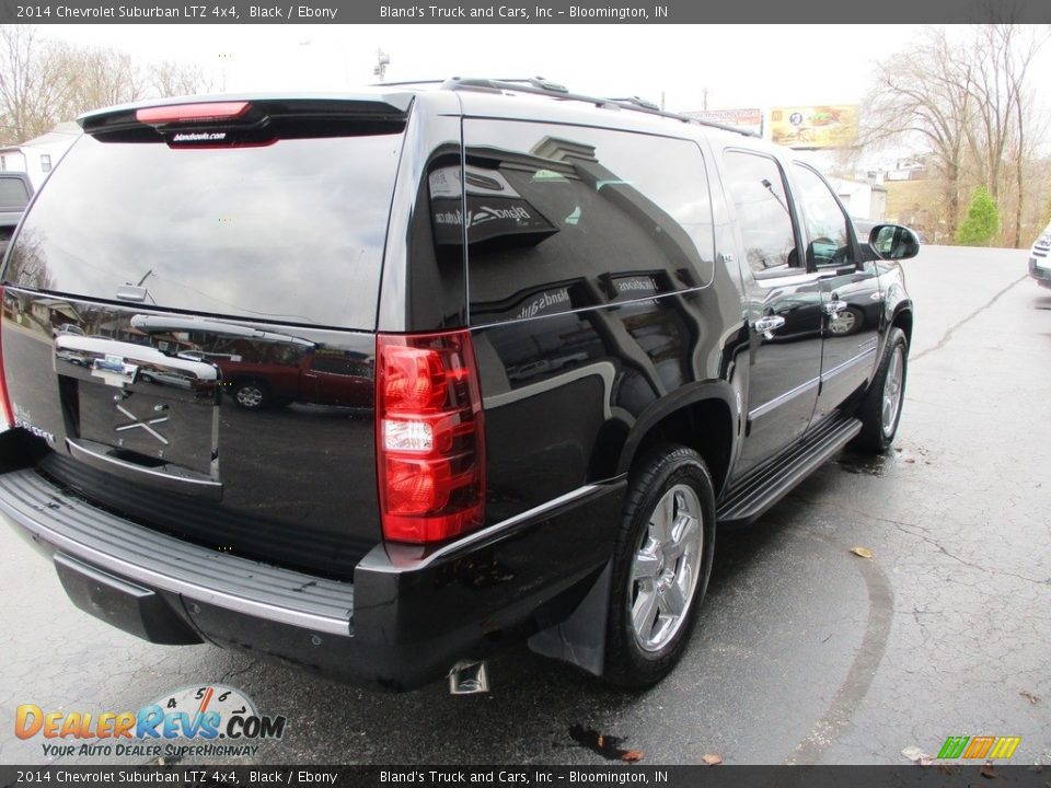 2014 Chevrolet Suburban LTZ 4x4 Black / Ebony Photo #4