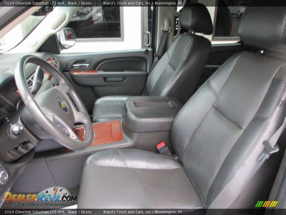 2014 Chevrolet Suburban LTZ 4x4 Black / Ebony Photo #7