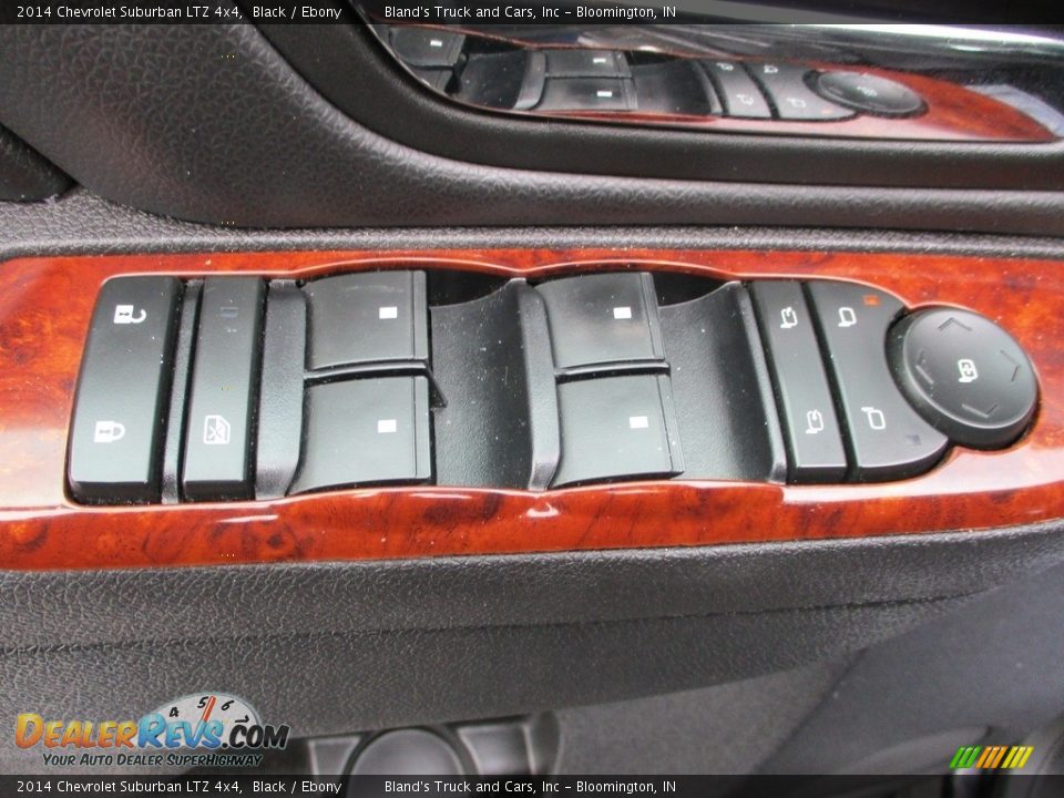 2014 Chevrolet Suburban LTZ 4x4 Black / Ebony Photo #13
