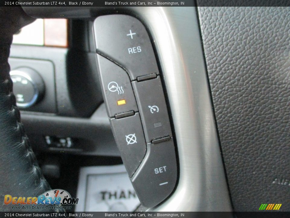 2014 Chevrolet Suburban LTZ 4x4 Black / Ebony Photo #19