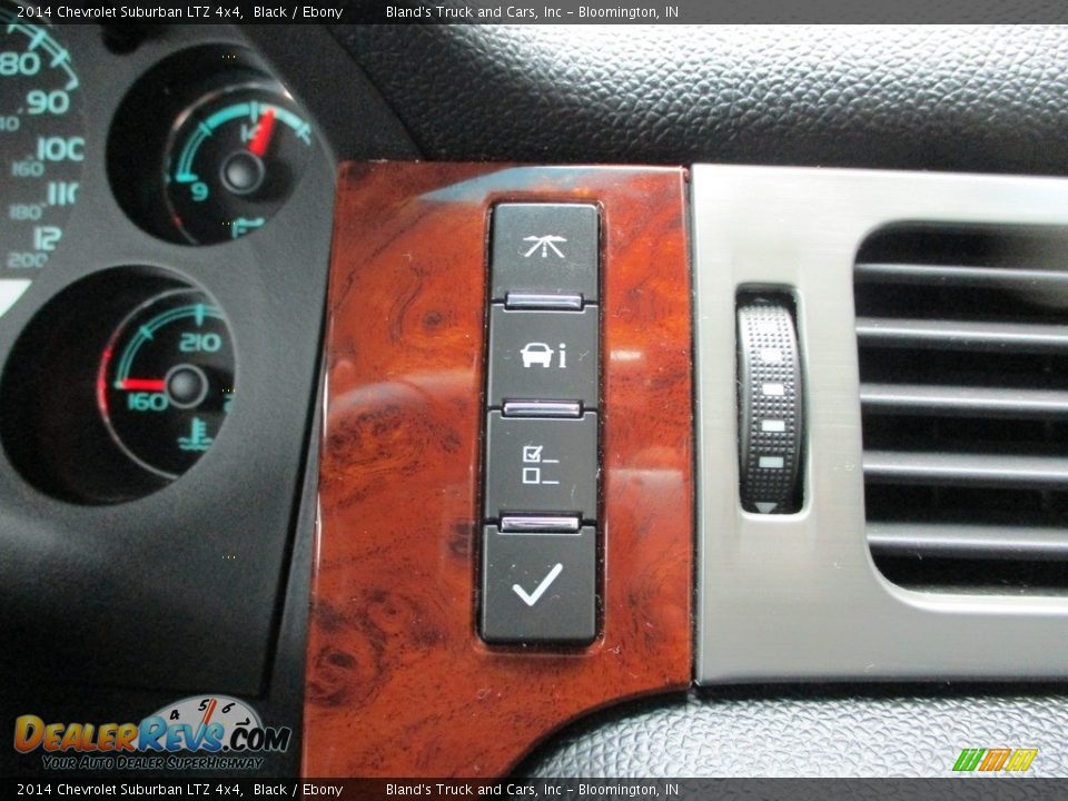 2014 Chevrolet Suburban LTZ 4x4 Black / Ebony Photo #21