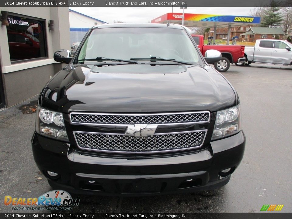 2014 Chevrolet Suburban LTZ 4x4 Black / Ebony Photo #31