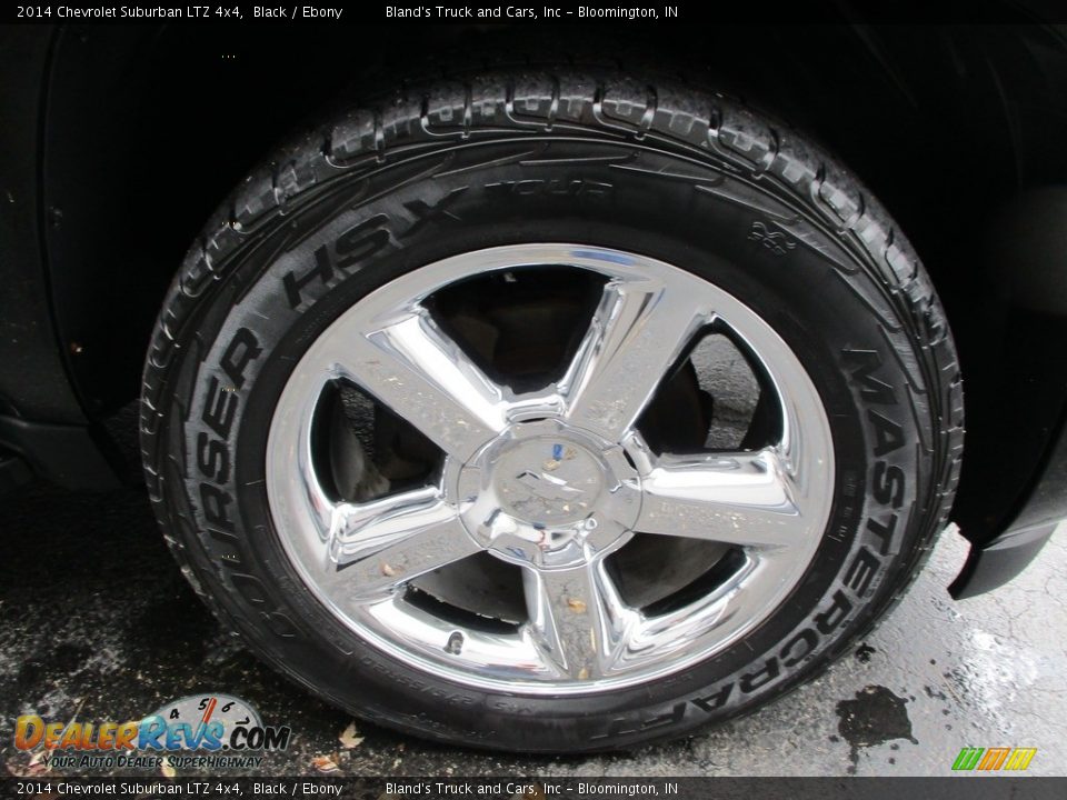 2014 Chevrolet Suburban LTZ 4x4 Black / Ebony Photo #32