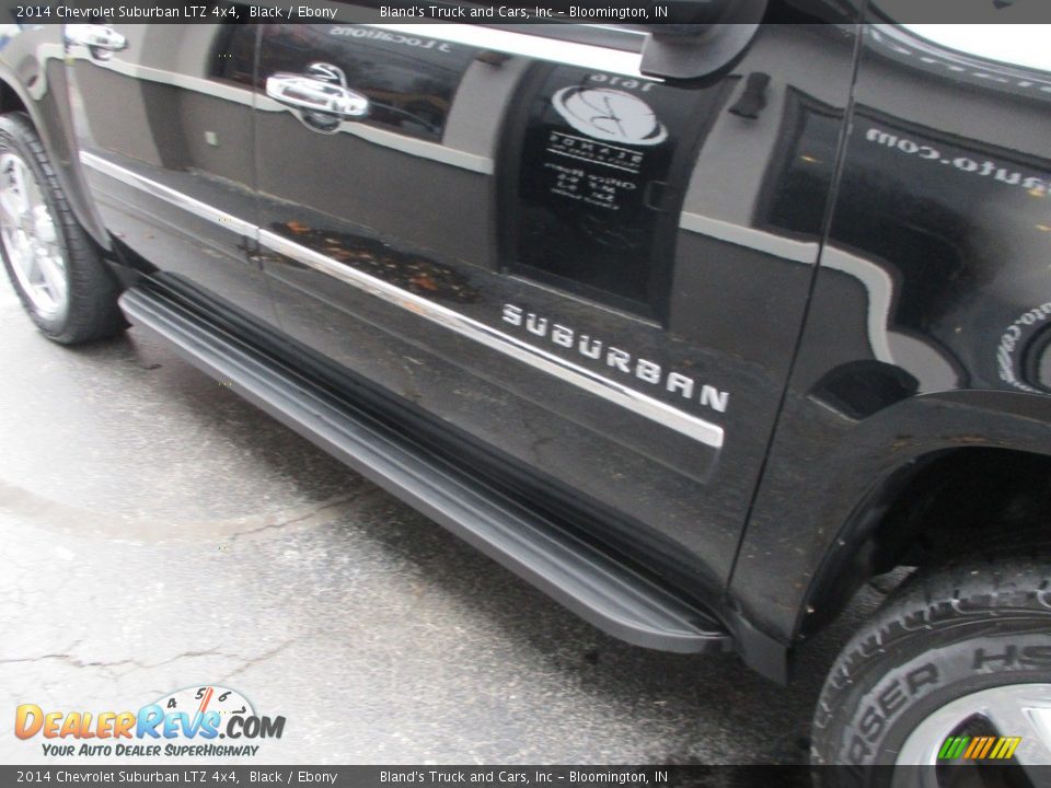 2014 Chevrolet Suburban LTZ 4x4 Black / Ebony Photo #33
