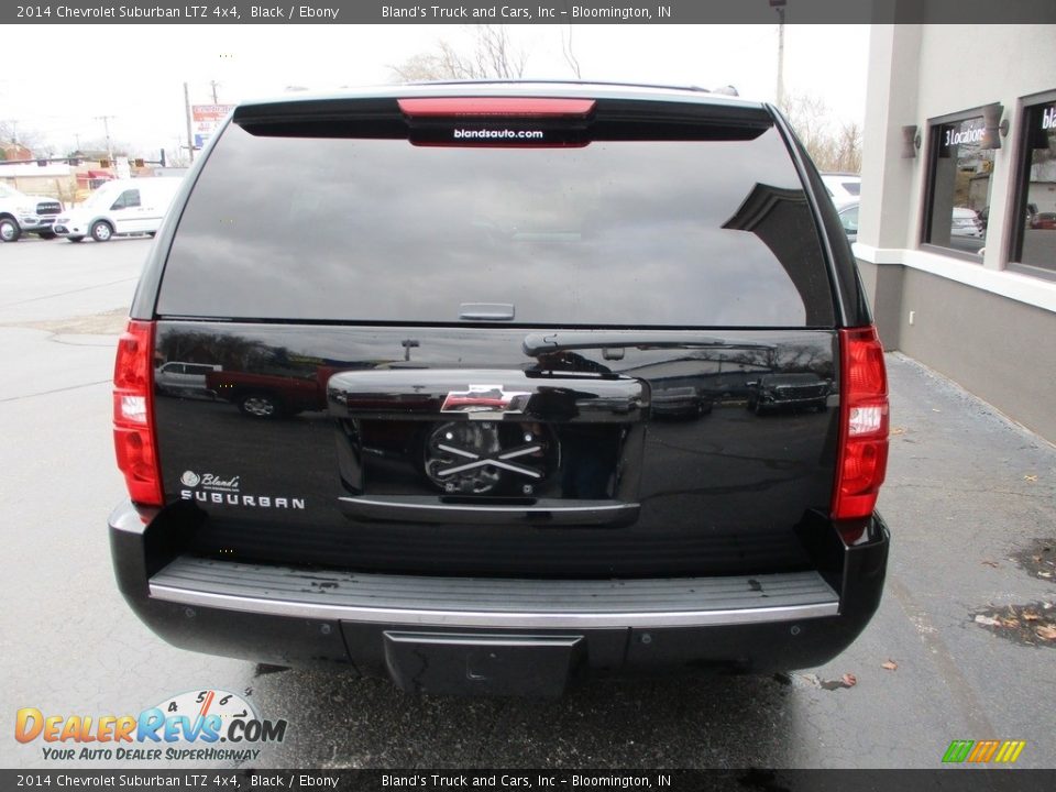 2014 Chevrolet Suburban LTZ 4x4 Black / Ebony Photo #34