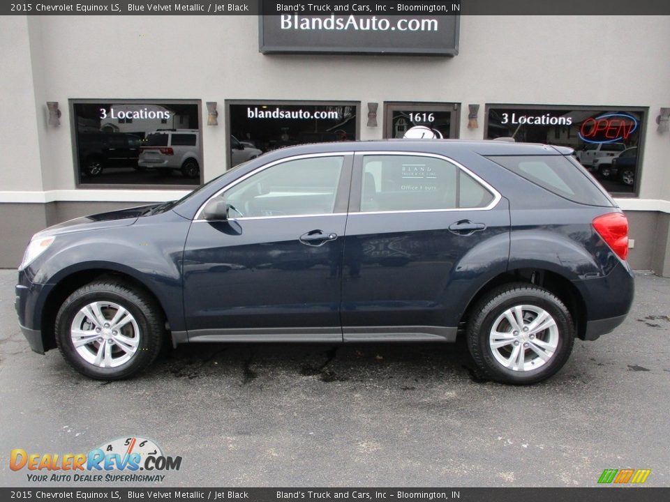 2015 Chevrolet Equinox LS Blue Velvet Metallic / Jet Black Photo #1