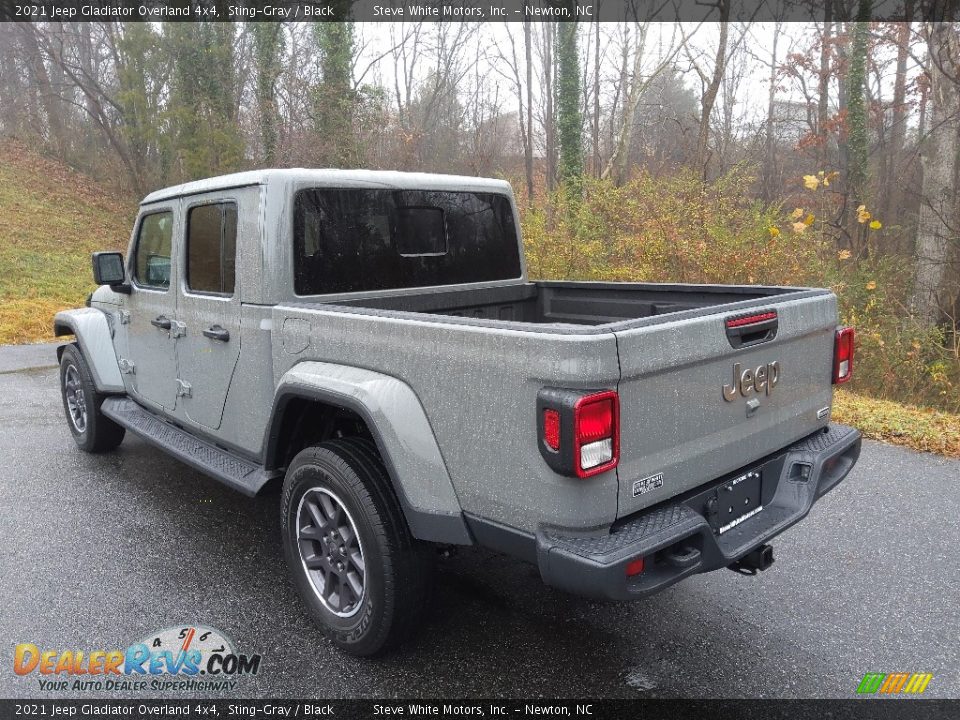 2021 Jeep Gladiator Overland 4x4 Sting-Gray / Black Photo #9