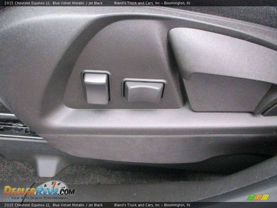 2015 Chevrolet Equinox LS Blue Velvet Metallic / Jet Black Photo #10