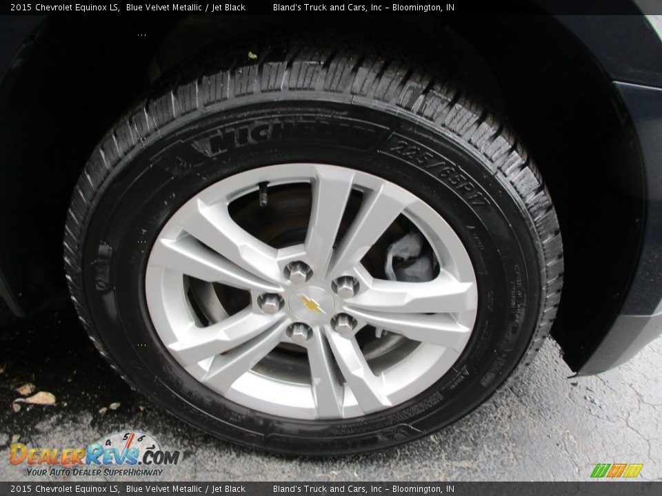 2015 Chevrolet Equinox LS Blue Velvet Metallic / Jet Black Photo #21