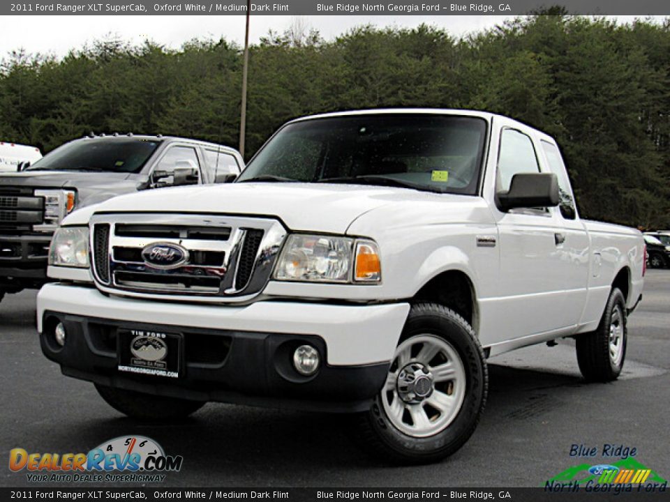 2011 Ford Ranger XLT SuperCab Oxford White / Medium Dark Flint Photo #1