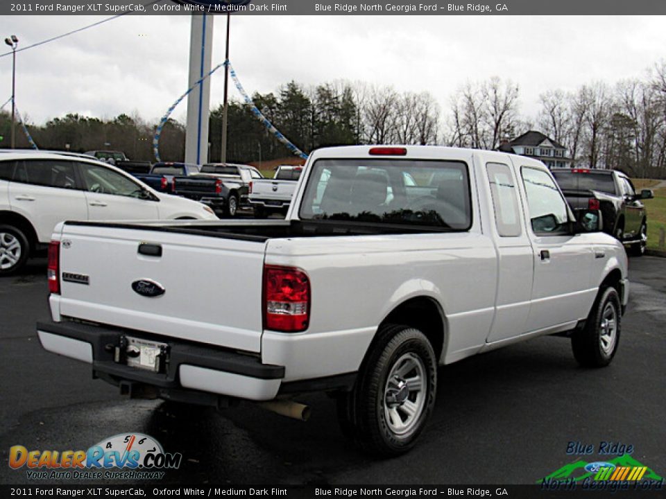 2011 Ford Ranger XLT SuperCab Oxford White / Medium Dark Flint Photo #5