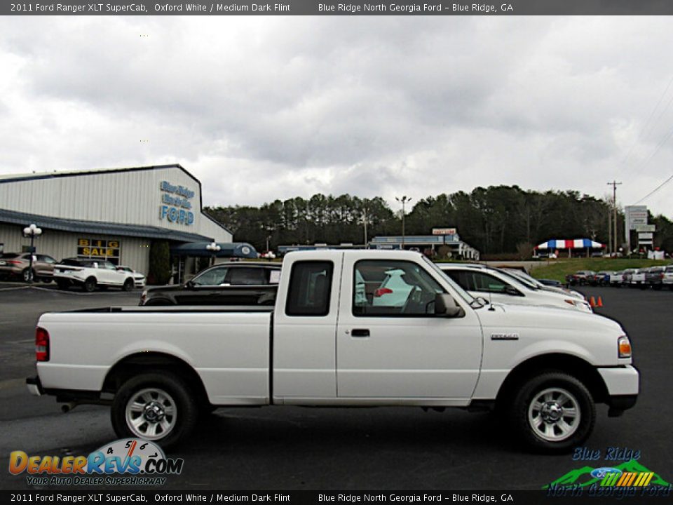 2011 Ford Ranger XLT SuperCab Oxford White / Medium Dark Flint Photo #6