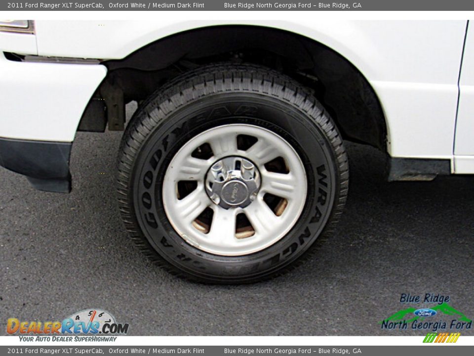2011 Ford Ranger XLT SuperCab Oxford White / Medium Dark Flint Photo #9