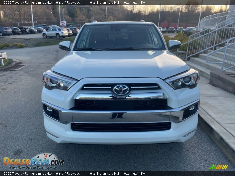 2022 Toyota 4Runner Limited 4x4 White / Redwood Photo #6