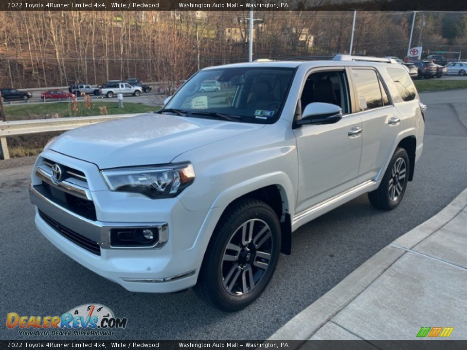 2022 Toyota 4Runner Limited 4x4 White / Redwood Photo #7